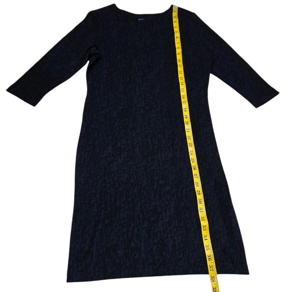 Ellen Tracy Knee Length 3/4 Sleeve Sheath Formal Career Dress 10